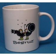 Mug en porcelaine décors BegRuz